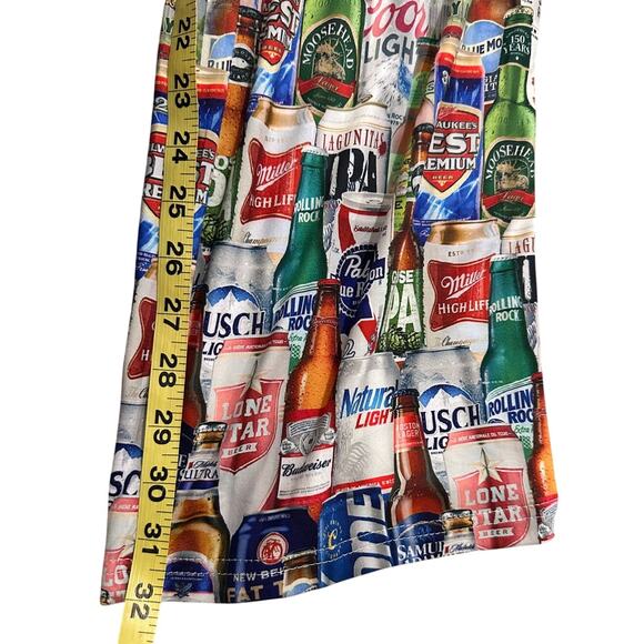 NWT Brief Insanity The Beers of America Men's Lounge Pants, size M - Picture 9 of 10